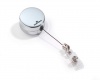 YO-YO Badge reel CHROME with snap button strap Durable 819801